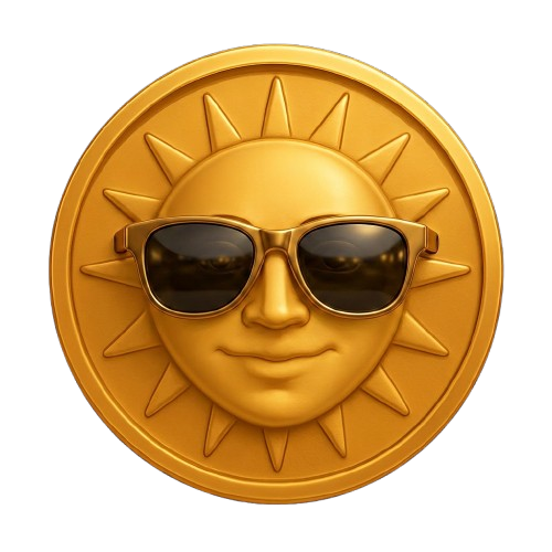 Inti wearing sunglasses